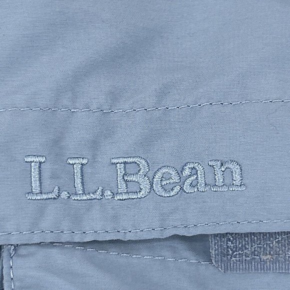 L.L.‎ Bean Shirt Mens L Reg Blue Short Sleeve Button Down Fishing Vented Pockets - Picture 2 of 8
